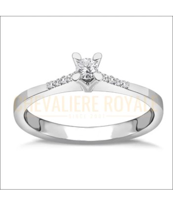 Bague de Fiançailles en Or 14 Carats : Brillants Diamants, Amour Infini acheter en ligne