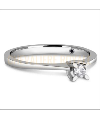 Bague de Promesse Diamant 0,08 Carat en Or 14 Carats - Symbole d'Amour de la marque