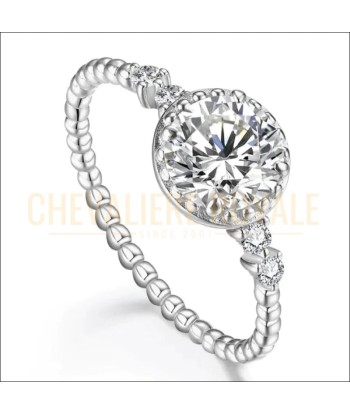 Luxe Abordable : Bague Solitaire Femmes Moissanite Or 10K 2023