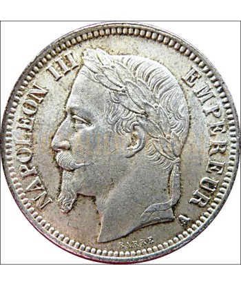 Chevalière Napoléon: Argent Carré, 1 Franc Napoléon III prix pour 