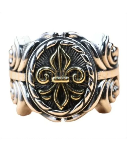 Symboles de Noblesse :  Bague Homme ornée de Fleurs de Lys online