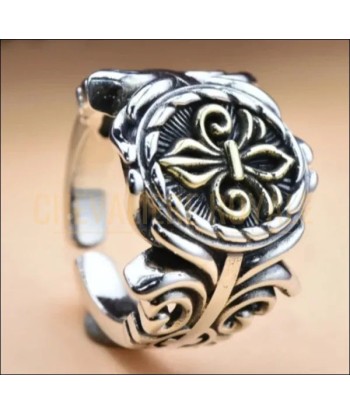 Symboles de Noblesse :  Bague Homme ornée de Fleurs de Lys online