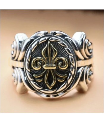 Symboles de Noblesse :  Bague Homme ornée de Fleurs de Lys online