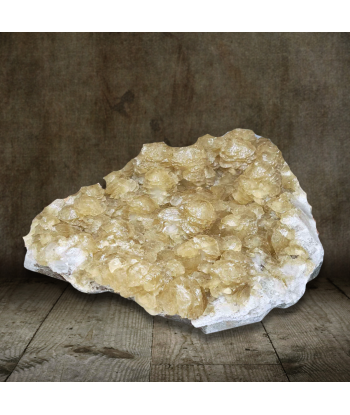 Calcite cristallisée brute (MB313) Véritable concentré