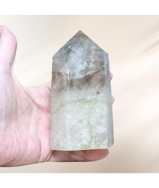 Pointe polie en Quartz fumé (PRGFL503) En savoir plus