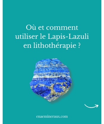 Lapis Lazuli brut (MB318) livraison et retour toujours gratuits