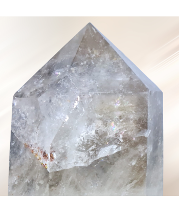 Pointe polie en Quartz fumé (PRGFL503) En savoir plus