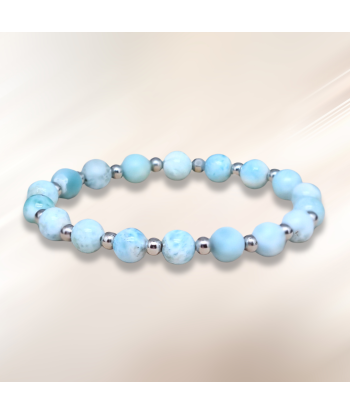 Bracelet en Larimar en 2 styles au choix les ctes