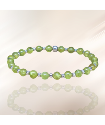 Bracelet en Péridot 5 ou 7mm au choix de la marque