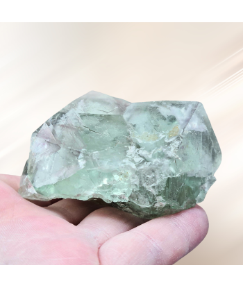 Fluorite cubique verte brute avec fantômes de croissance (MB342) meilleur choix