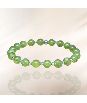 Bracelet en Péridot 5 ou 7mm au choix de la marque