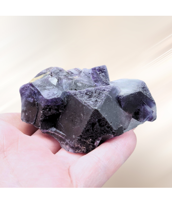 Fluorite violette foncée brute (MB403) Faites des économies