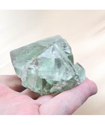 Fluorite cubique verte brute avec fantômes de croissance (MB342) meilleur choix