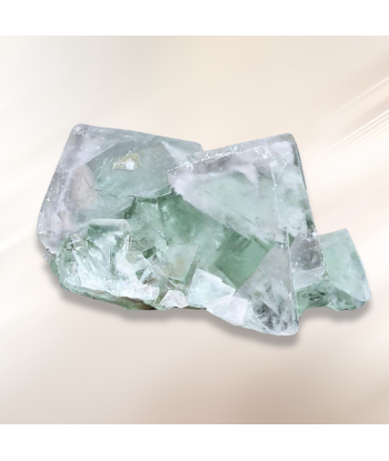 Fluorite cubique verte brute avec fantômes de croissance (MB342) meilleur choix