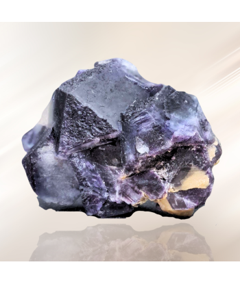 Fluorite violette foncée brute (MB403) Faites des économies