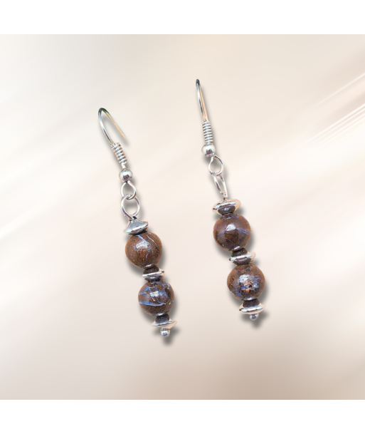 Boucles d'oreilles en Opale Boulder (BO155) les ligaments