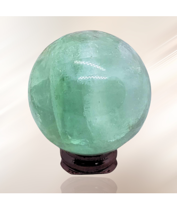 Sphère en Fluorite verte (PRGFL168-2) pas chere