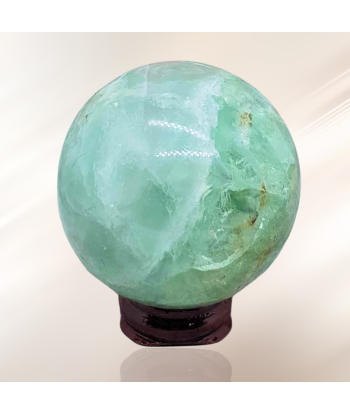 Sphère en Fluorite verte (PRGFL168-2) pas chere