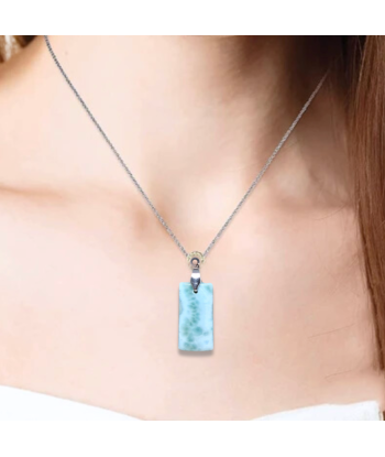 Pendentif en Larimar (PE1843) chez Cornerstreet bien 