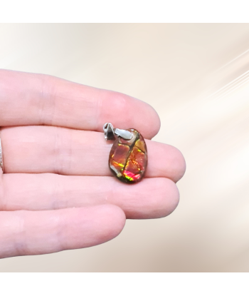 Pendentif en Ammolite (PE1909-3) Livraison rapide