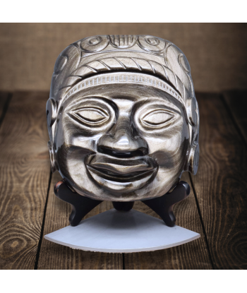 Tête masque Maya en Obsidienne dorée (PRGFL705) acheter en ligne