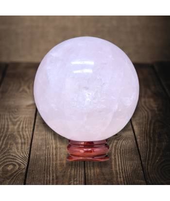 Sphère en Quartz Rose (PRGFL611-2) 50% de réduction en Octobre 2024