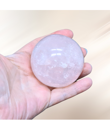 Sphère en Quartz Rose (PRGFL611-2) 50% de réduction en Octobre 2024