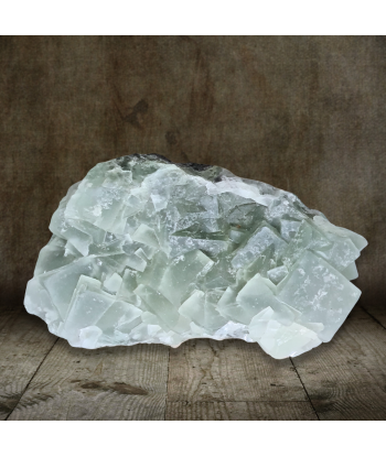 Fluorite (ou Fluorine) verte brute (MB386) pas chere