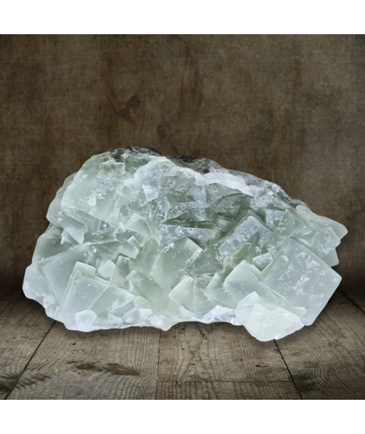 Fluorite (ou Fluorine) verte brute (MB386) pas chere