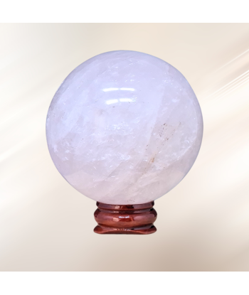 Sphère en Quartz Rose (PRGFL611-2) 50% de réduction en Octobre 2024