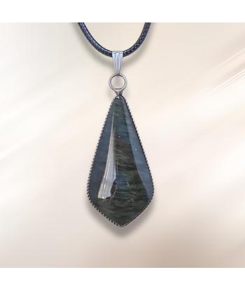 Pendentif serti en Obsidienne Manta Huichol (PE1875) de France