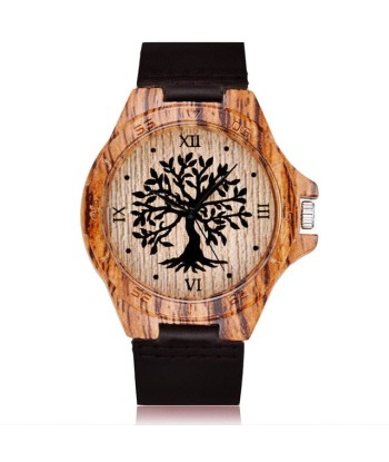 Montre Viking Arbre De Vie le des métaux précieux