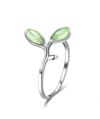 Bague Feuille D'Arbre De Vie En Argent 925 votre