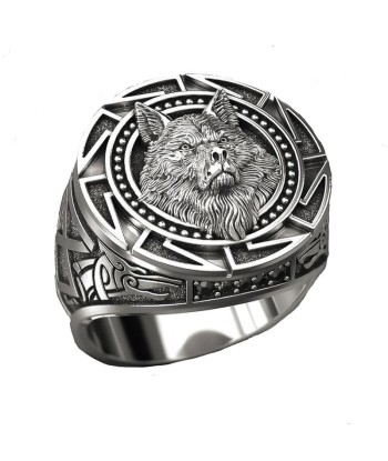 Bague Viking Loup Fenrir acheter en ligne