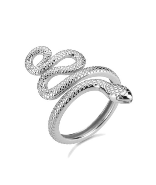 Bague Serpent Sang Froid (Argent) Amélioration de cerveau avec