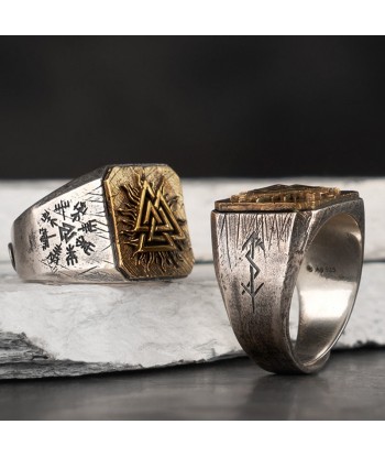 Bague Viking Valknut les ligaments