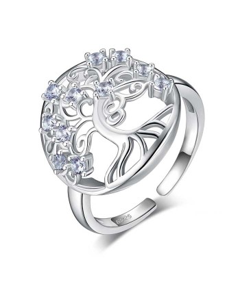 Bague Arbre De Vie Prestige en Argent 925 50% de réduction en Octobre 2024