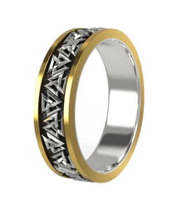 Bague Viking Valknut Amélioration de cerveau avec