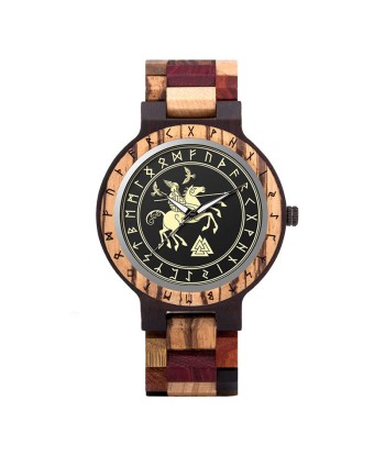 Montre Guerrier Viking en Mosaïque de Bois ouvre sa boutique