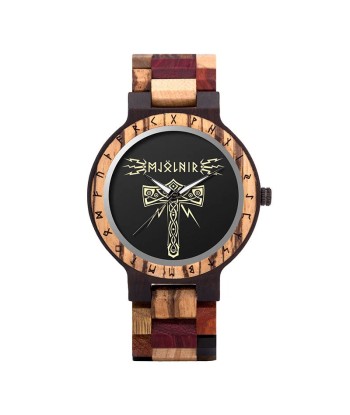 Montre Essence de Mjölnir en Bois d'Ébène sur le site 