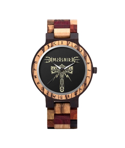 Montre Essence de Mjölnir en Bois d'Ébène sur le site 