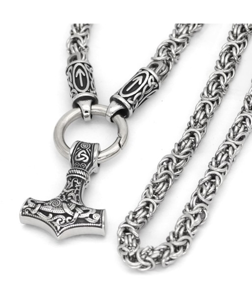 Collier Viking Marteau de Thor - Résonance du Guerrier chez Cornerstreet bien 