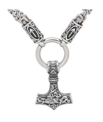 Collier Viking Marteau de Thor - Résonance du Guerrier chez Cornerstreet bien 