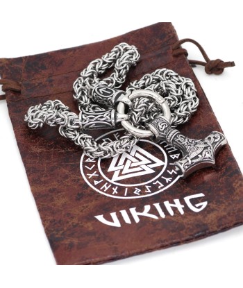 Collier Viking Marteau de Thor - Résonance du Guerrier chez Cornerstreet bien 