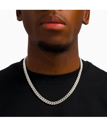 Cuban link chain 8 mm silver Découvrez la collection