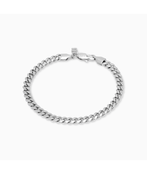 Cuban link bracelet 5 mm silver Comparez plus de prix