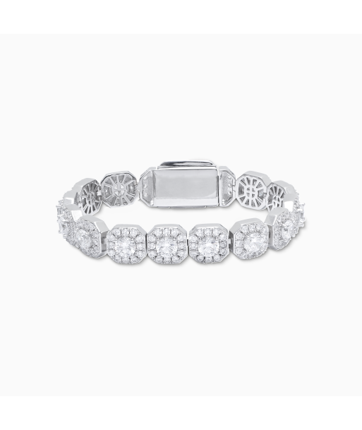 Pavé de brilliance bracelet 10mm silver 50% de réduction en Octobre 2024