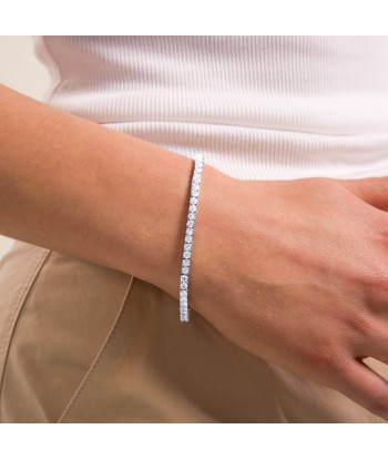 Tennis bracelet 3 mm silver livraison gratuite