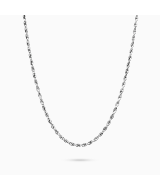 Rope chain 2 mm silver la livraison gratuite