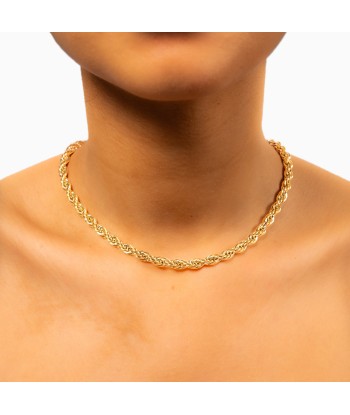 Rope chain 6 mm gold sur le site 